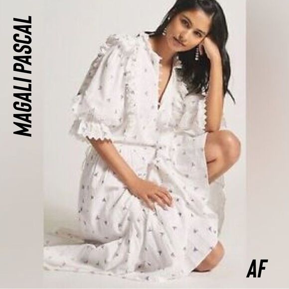 MAGALI PASCAL FLORENCE DRESS MIDI NWT SMALL - Picture 3 of 12